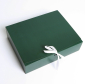 Подарочная коробка зелёная