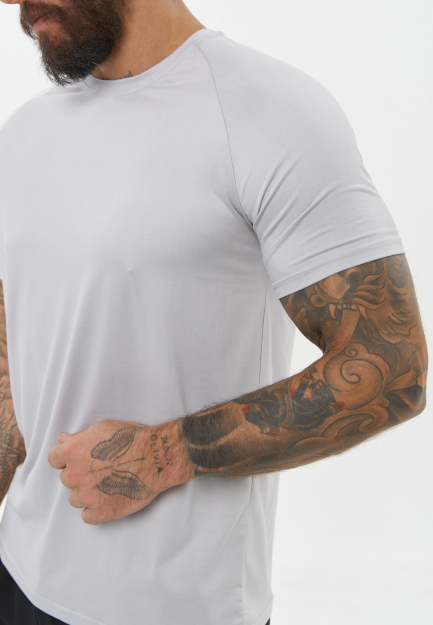 Футболка WINNER BM light grey microfiber