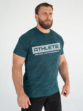 Футболка DTI DARK GREEN ATLETE